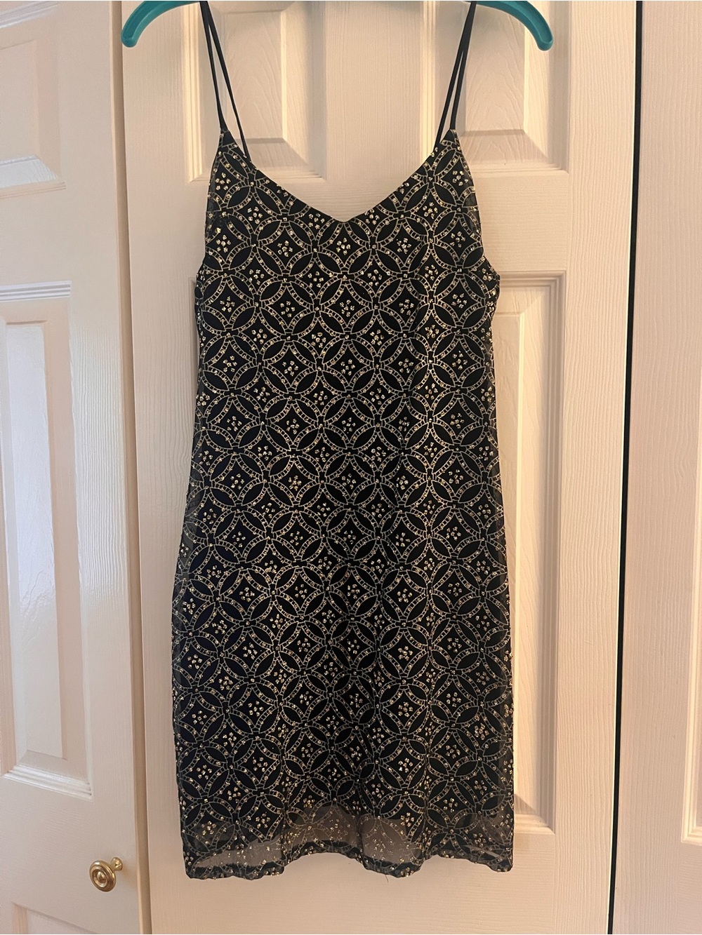 Vintage Y2K Betsy Johnson Sequin slip Dress